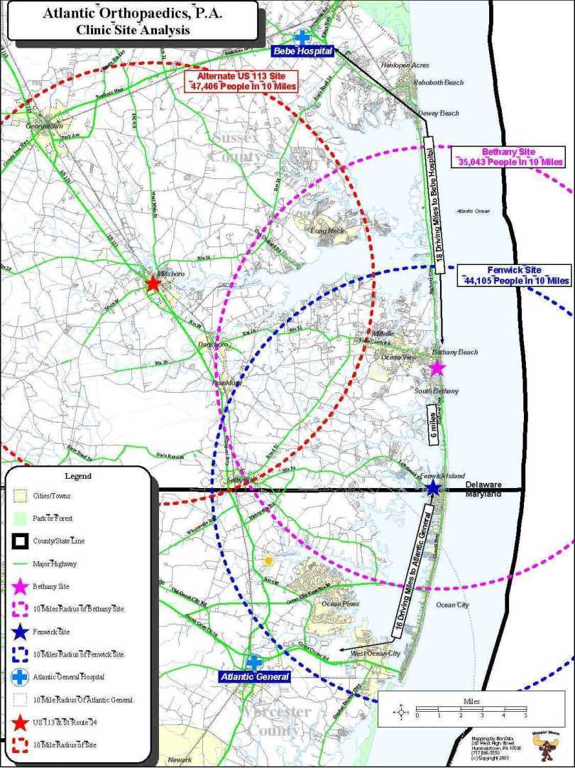 Ring Study & Market Area Map